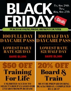 Black friday deals online trainingspak